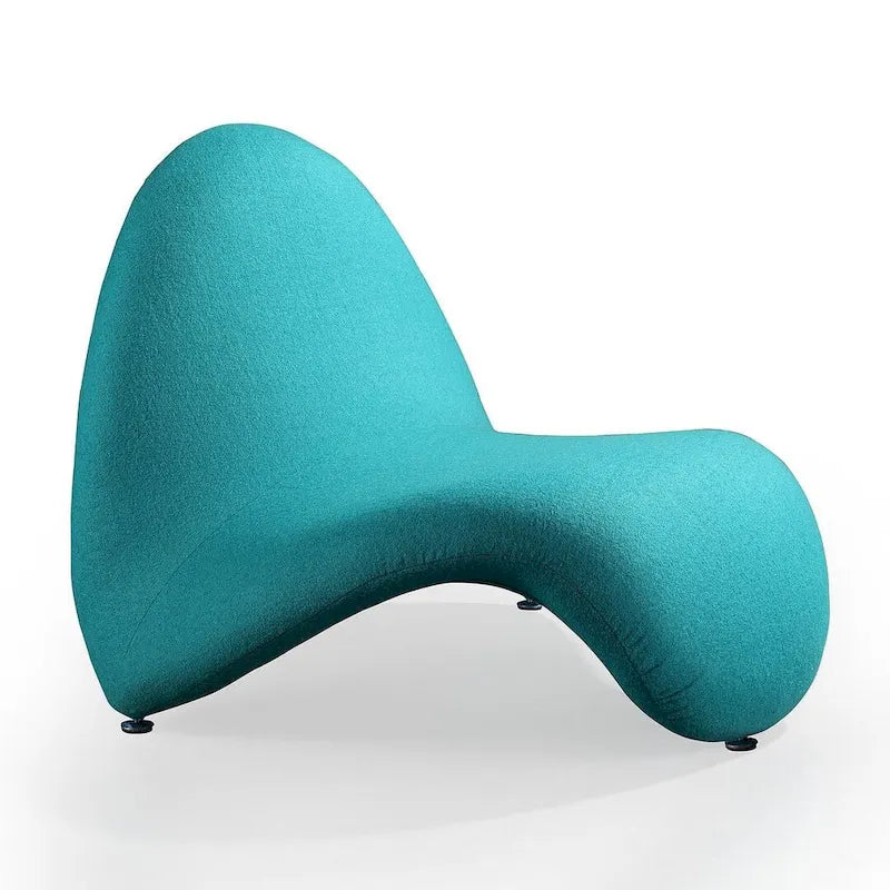Fauteuil d’appoint en mélange de laine