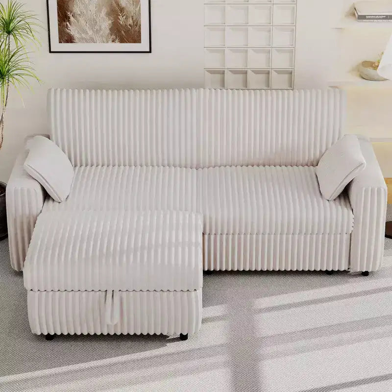 Modulares Cordsofa von Dyonery mit waschbaren Bezügen