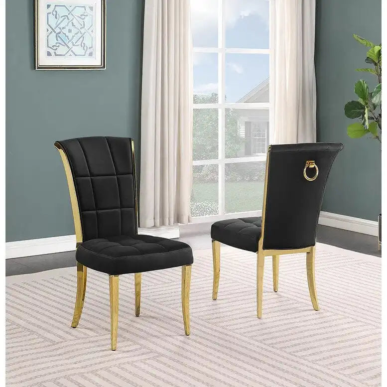 Best Quality Furniture D325-SC324-7 runde Essgruppe, 5-teilig