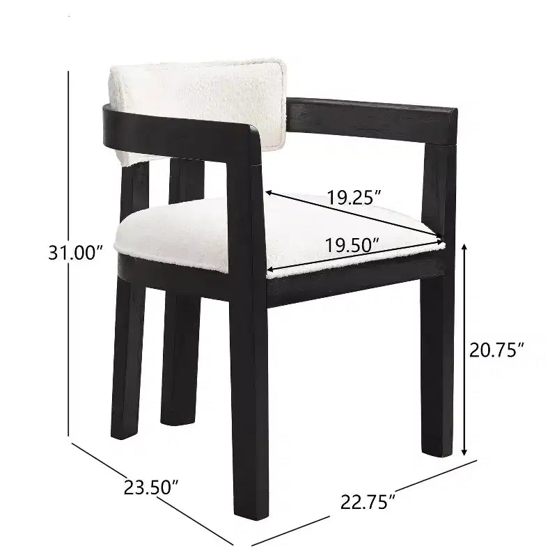 Modernes 5-teiliges rundes Esszimmer-Set von Christopher Knight Home Shankar mit Stühlen aus Kautschukholz und Polsterung