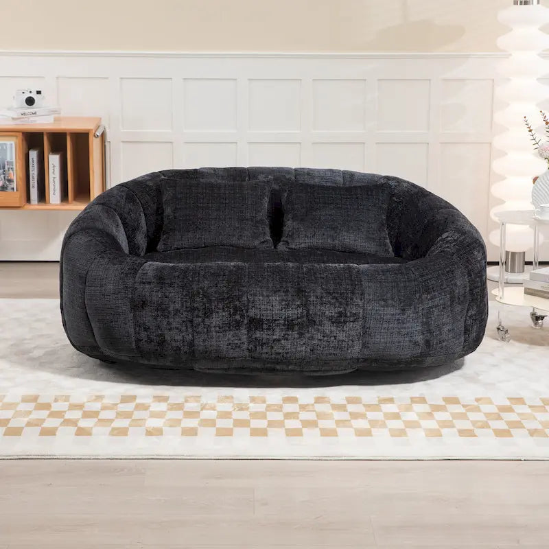 GDFStudio - Laurel-Chenille-Zweisitzer mit hochdichtem Schaumstoff und extra großem Komfort