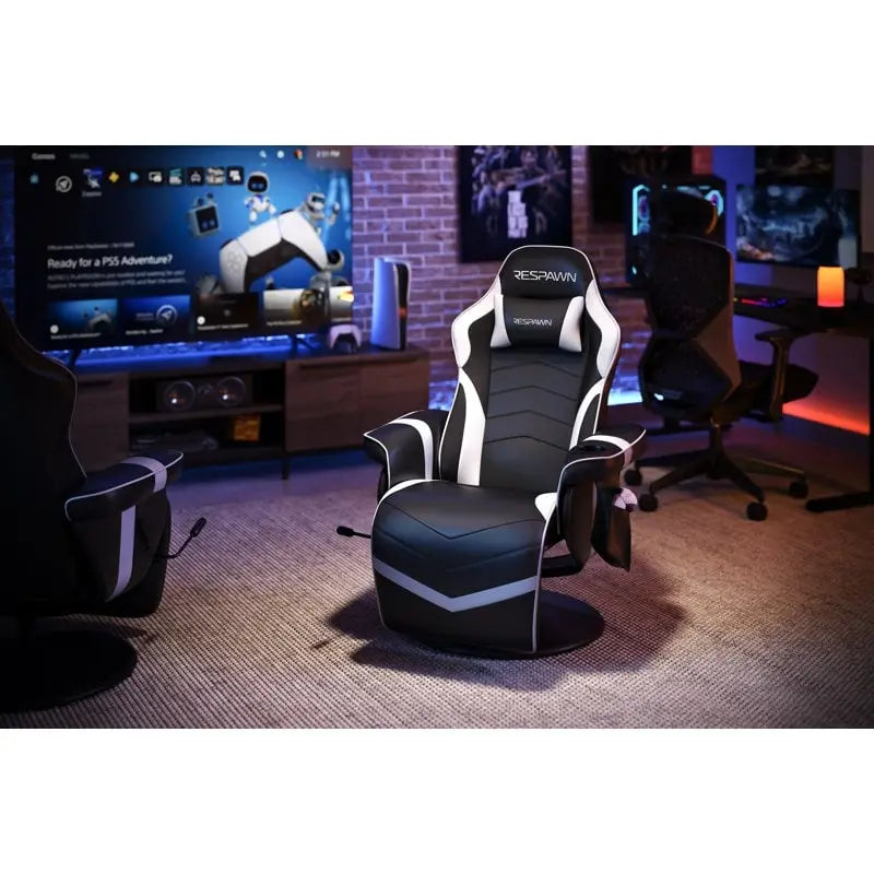 Gaming-Relaxsessel - Gaming-Sessel mit Liegefunktion und Fußstütze