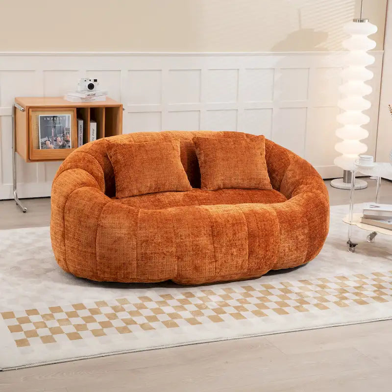 GDFStudio - Laurel-Chenille-Zweisitzer mit hochdichtem Schaumstoff und extra großem Komfort