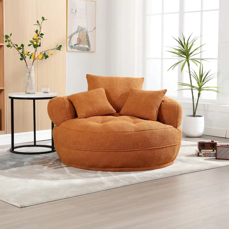 Runder Sofa-Sessel ?C Weiß/Blau/Grau/Gelb/Orange/Rosarot/Marineblau/Grün, Einzel- und Doppelsitz