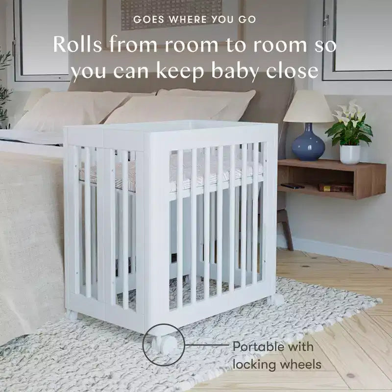Babyletto Yuzu 8-in-1-Kinderbett, umbaubar mit Umbausets für alle Altersstufen
