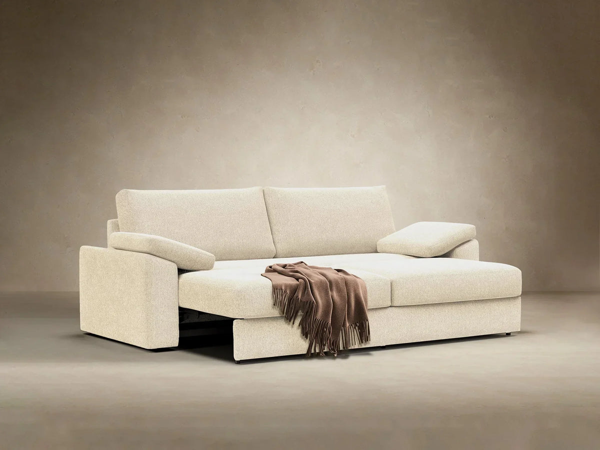 Vilander-Schlafsofa mit gepolsterten Armlehnen
