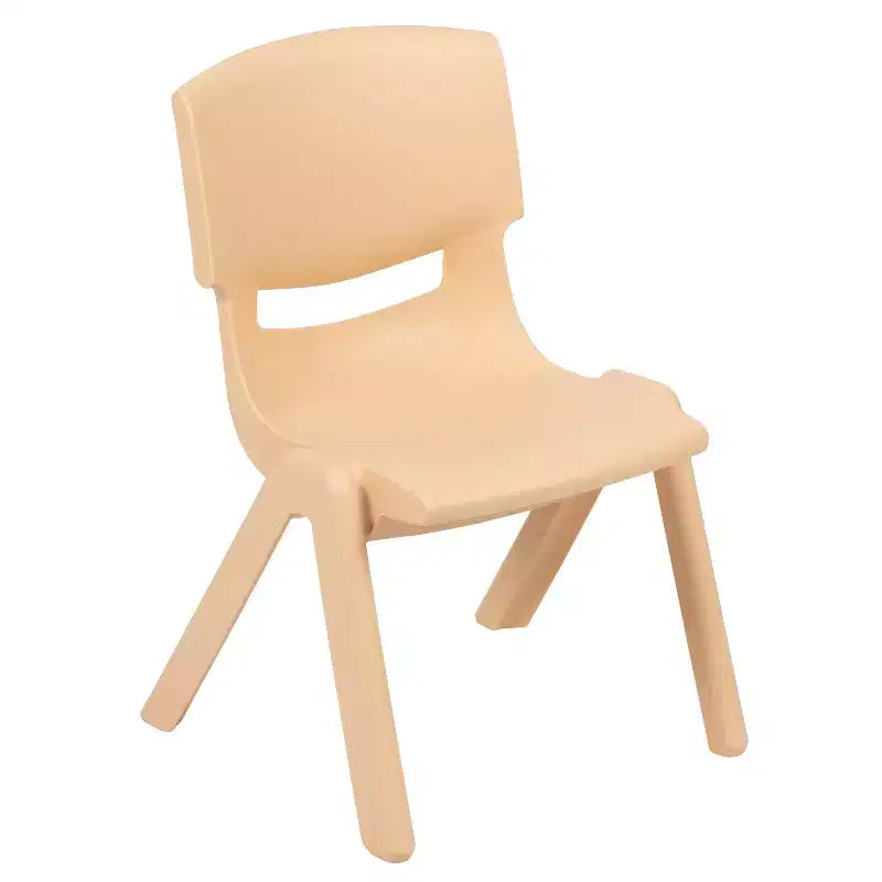 Ensemble table d’activités rectangulaire réglable en hauteur en plastique Emma and Oliver, 23.625W x 47.25L, avec 6 chaises