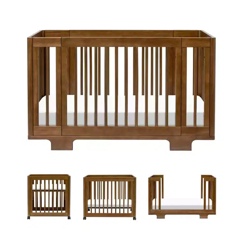 Babyletto Yuzu 8-in-1-Kinderbett, umbaubar mit Umbausets für alle Altersstufen