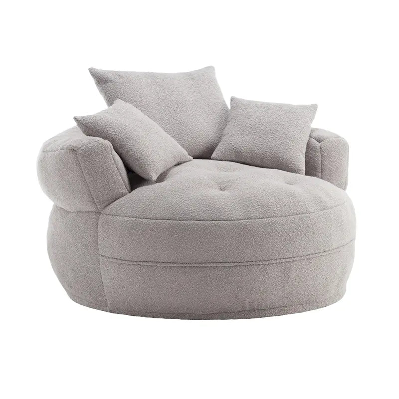 Runder Sofa-Sessel ?C Weiß/Blau/Grau/Gelb/Orange/Rosarot/Marineblau/Grün, Einzel- und Doppelsitz
