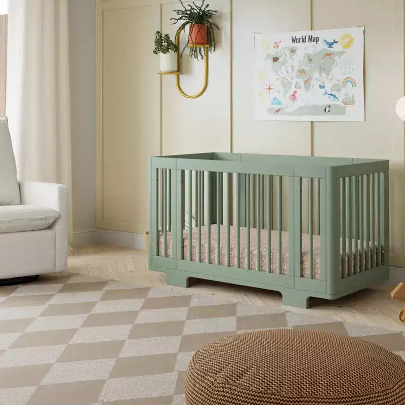 Babyletto Yuzu 8-in-1-Kinderbett, umbaubar mit Umbausets für alle Altersstufen