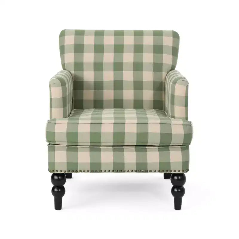 Christopher Knight Home Harrison moderner Clubsessel mit Stoffbezug und Ziernägeln