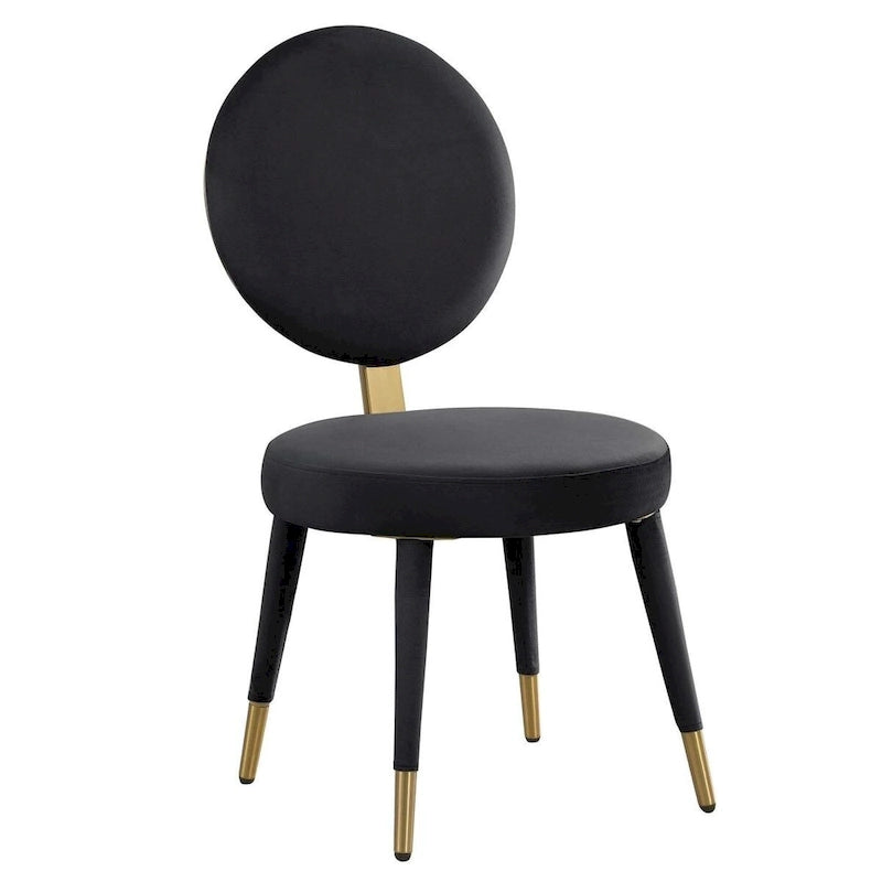 Ensemble de table à manger ronde et de chaises de luxe moderne Morden Fort, 5 pièces