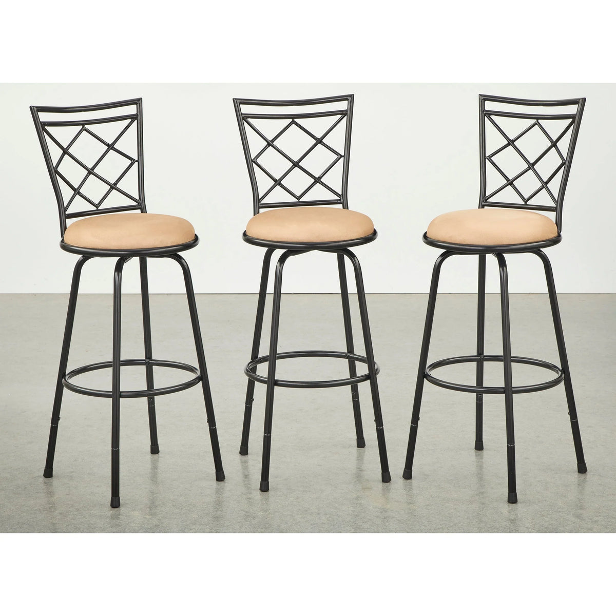 Simple Living Alyssa höhenverstellbare Drehhocker (3er-Set)