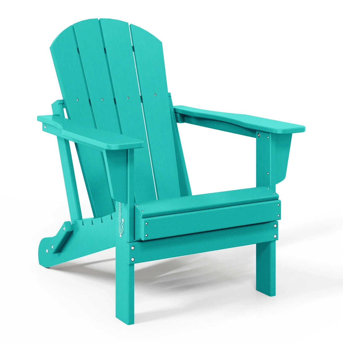Polytrends Laguna Adirondack-Klappstuhl für die Terrasse, lichtecht und wetterbeständig