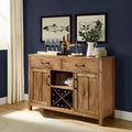 Buffet Crosley Roots, finition naturelle - 52  W x 18  D x 36  H