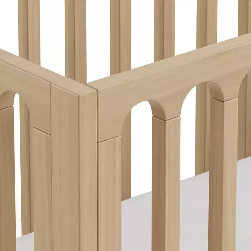 Storkcraft Sicily Deluxe 3-in-1 umbaubares Babybett mit Rausfallschutz für Kleinkinder