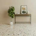 Console Table with Sideboard Terrazzo Floor