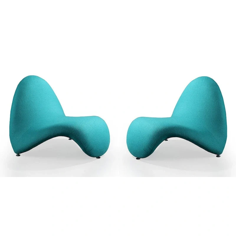 Fauteuil d’appoint en mélange de laine