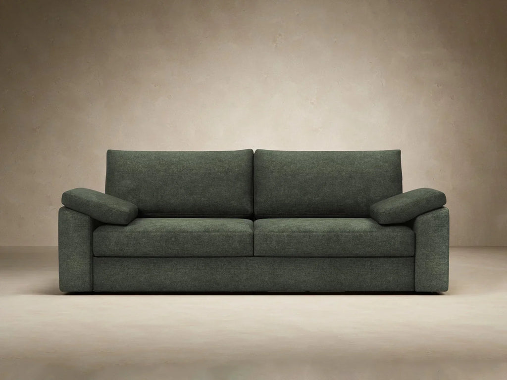 Vilander-Schlafsofa mit gepolsterten Armlehnen