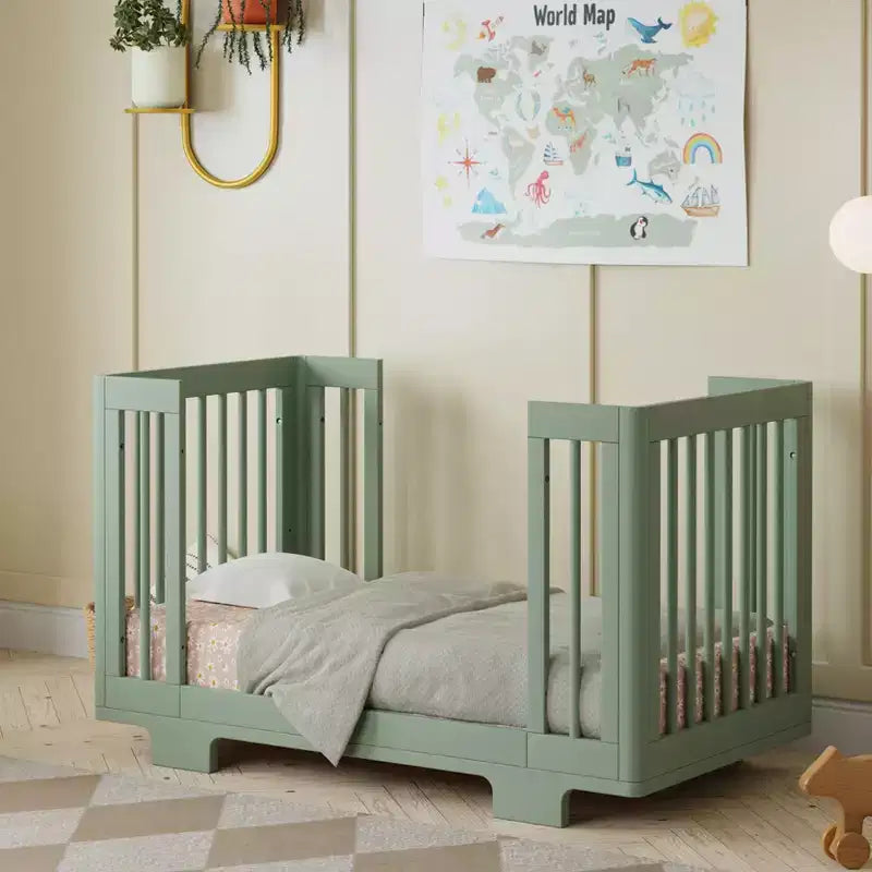 Babyletto Yuzu 8-in-1-Kinderbett, umbaubar mit Umbausets für alle Altersstufen