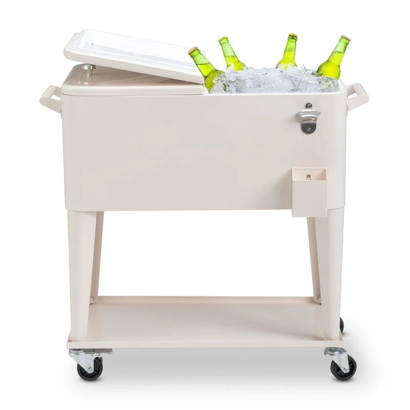 Glacière en fer de 80QT avec étagère