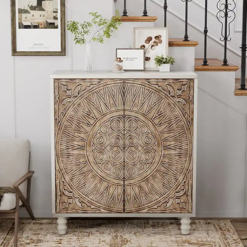 COSIEST Vintage-Sideboard und Buffetschrank