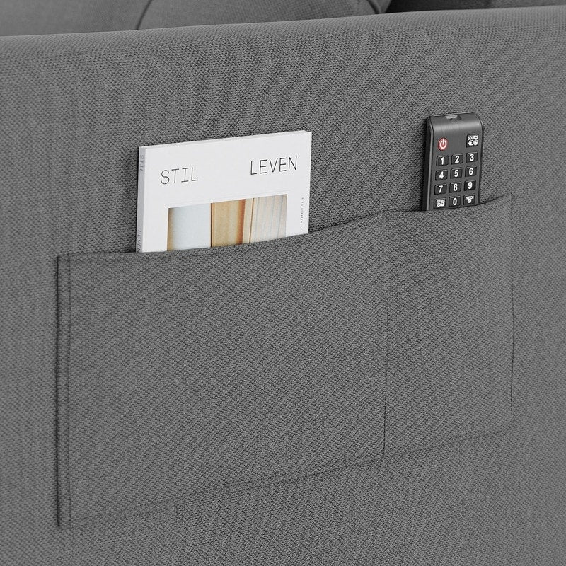 Verstelbare slaapbank 3-in-1, uitschuifbare fauteuilbank, ombouwbaar opklapbed voor de woonkamer