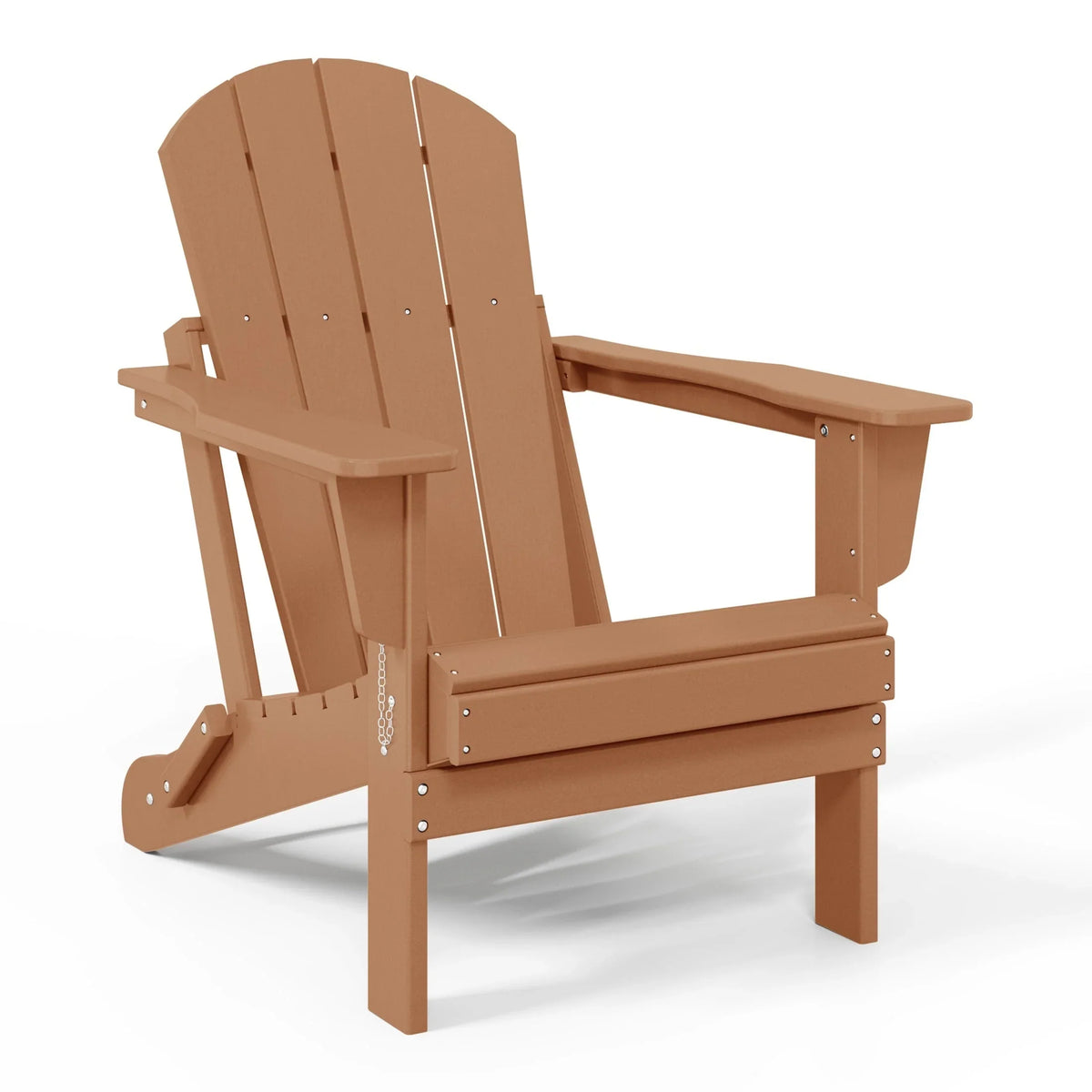 Polytrends Laguna Adirondack-Klappstuhl für die Terrasse, lichtecht und wetterbeständig